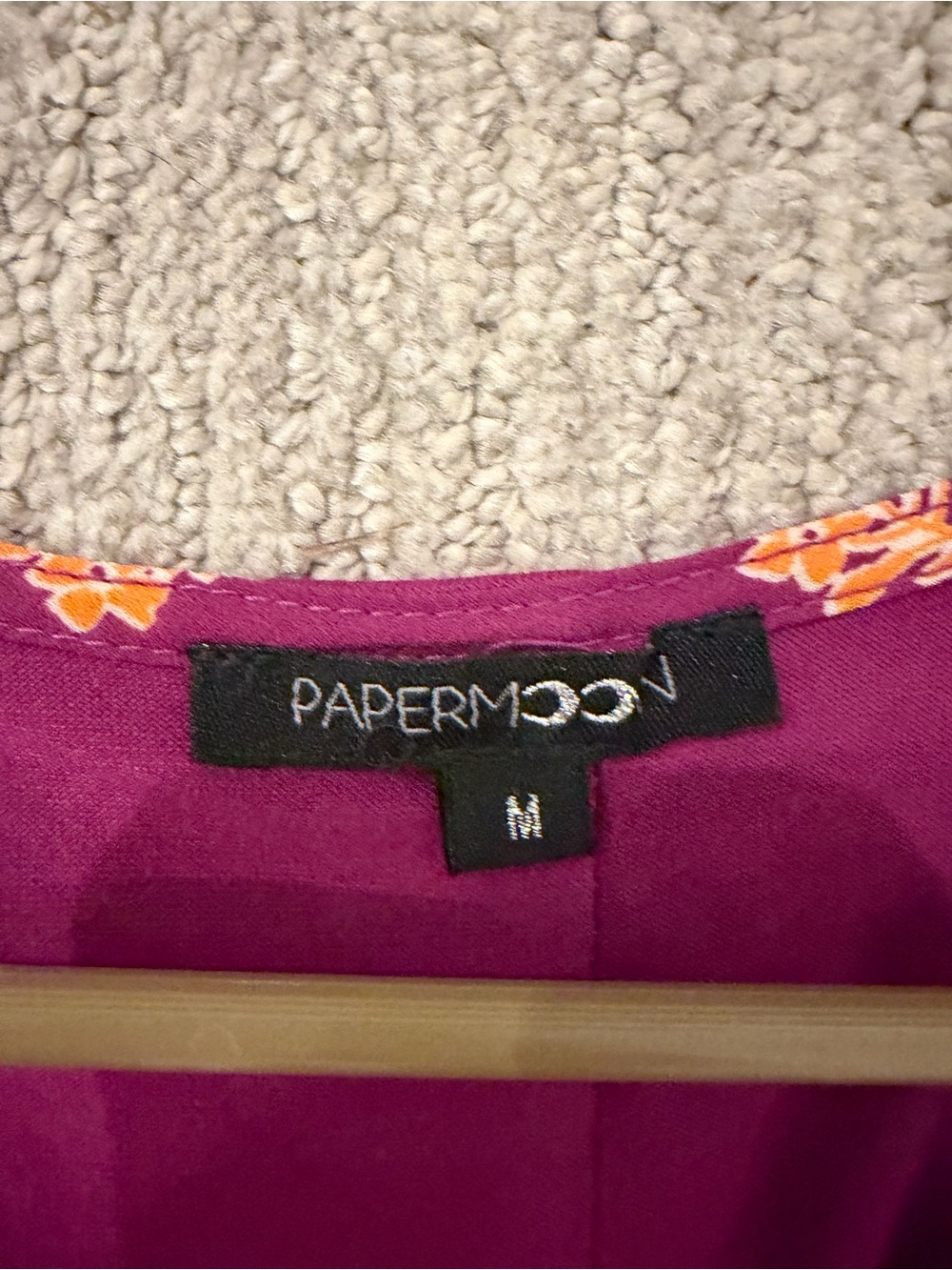 Papermoon plum top - Picture 3 of 3